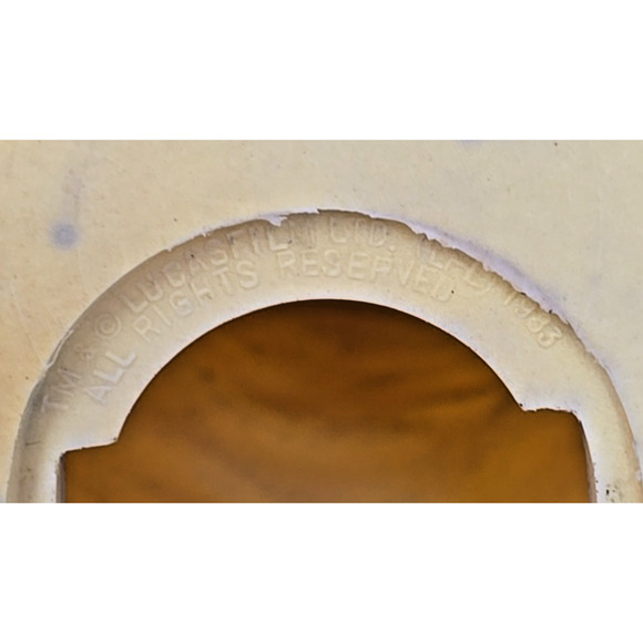 Vintage 1983 Star Wars Wicket Vinyl Piggy Bank Original Stopper Rare U112 - Picture 10 of 11